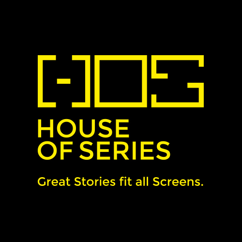 hos - house of series logo design