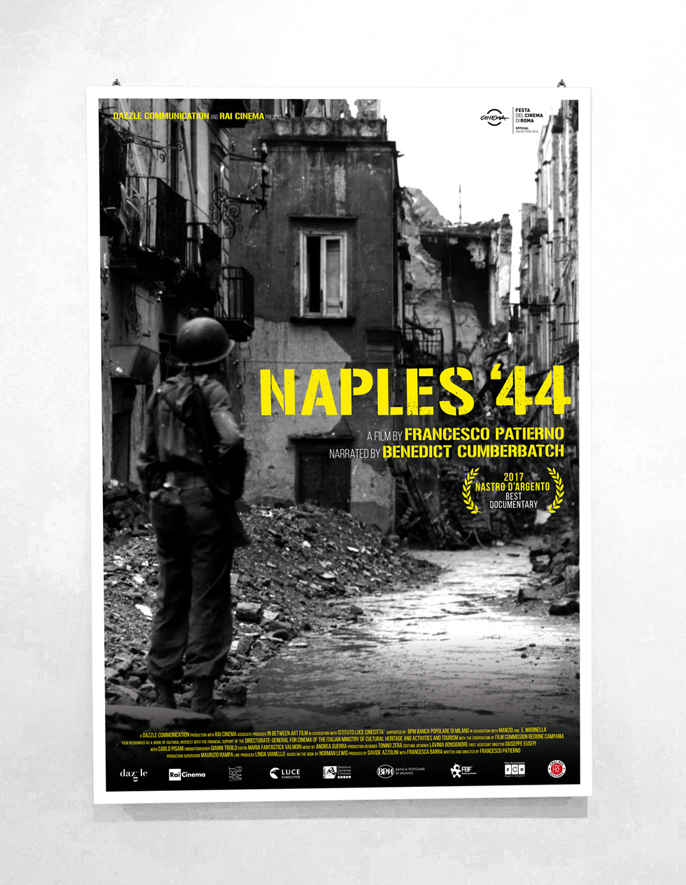 Naples '44 Naples '44 - Directed by Francesco Patierno - Official North America Poster