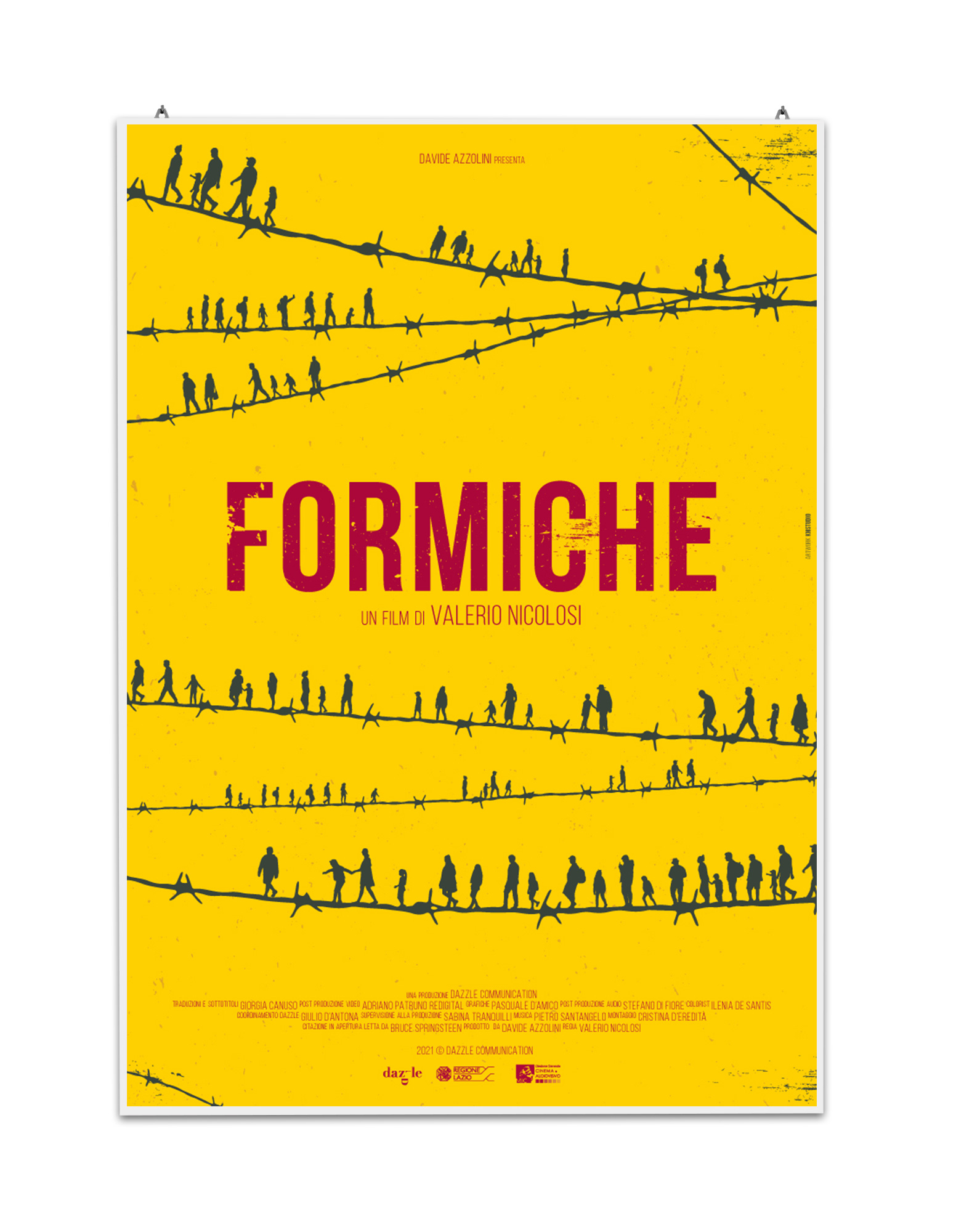 Poster Film Formiche di Valerio Nicolosi