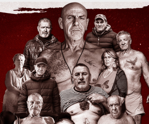 Poster Dangerous Old People by Giuseppe Di Vaio