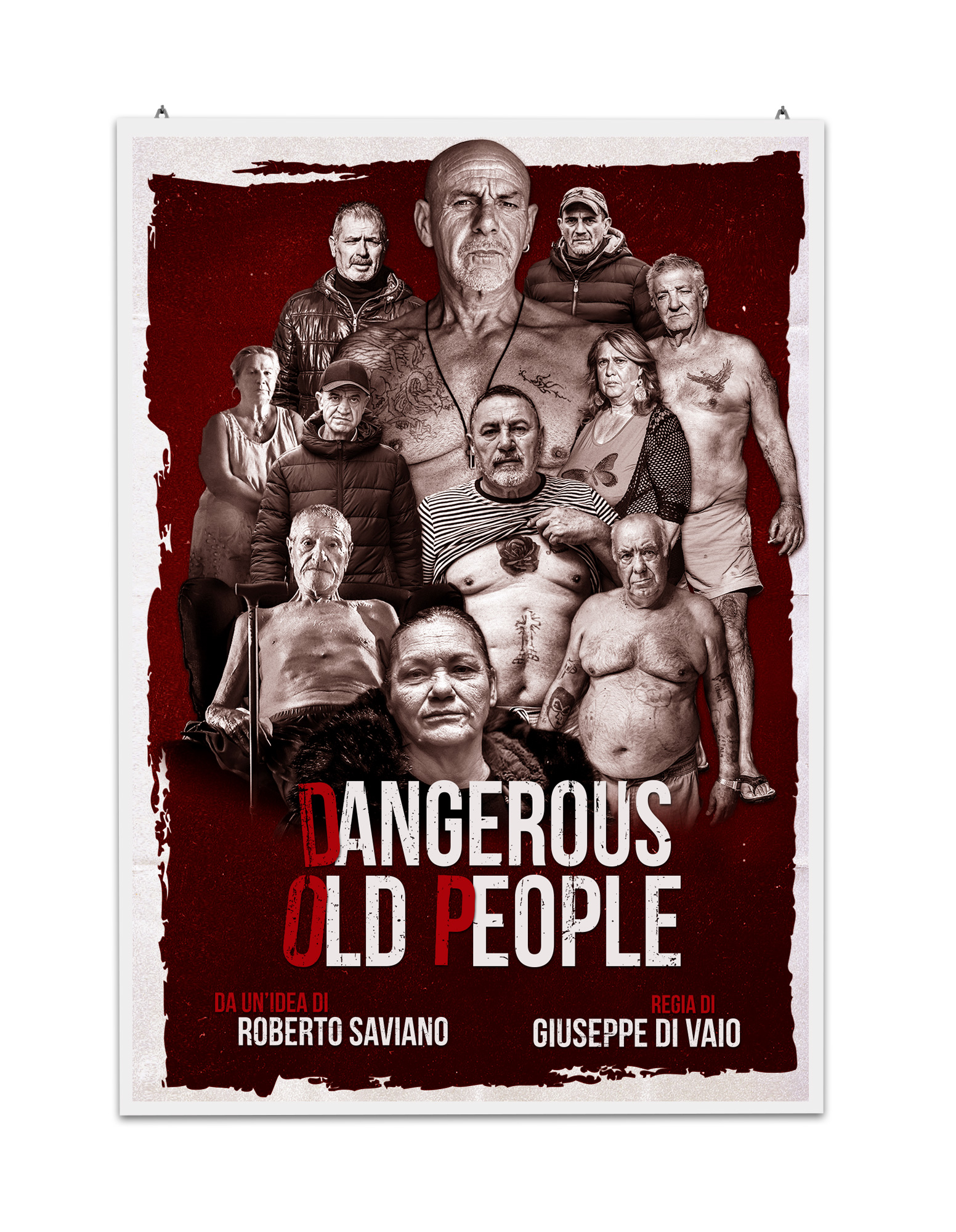 Poster Dangerous Old People by Giuseppe Di Vaio